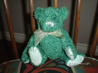 Ganz Christmas Holiday 8 Inch Scented Green Teddy Bear TBXH 2001