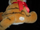 Hallmark Tiger Plush 9 Inch Stuffed Toy With Red Ribbon