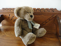 Ganz Heritage Pets TANNER Bear H4340 Handmade Retired New with Tags 14 inch