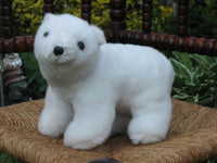 Standing Polar Bear Plush by Kaemingk Plush Toys Holland L20007