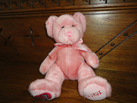 Russ Berrie Taurus Teddy Bear Plush Star Scopes Birthday Zodiac