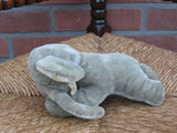 Steiff Floppy Ele Mohair Elephant 5537/17 NO ID