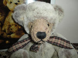 Russ Berrie WESLEY Bear Handmade 100343 Retired 11 inch