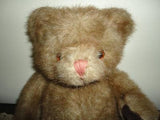Vintage Faux Mink Plush Carnaby Bear 12 Inch RARE L1C5