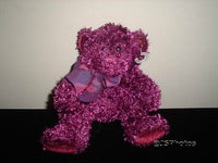 Russ Berrie Poppy Burgundy Bear 6 Inch 20855