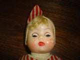 Vintage Estate Baby Boy Doll in Pjs Open Close Eyes Made Hong Kong 10 inch