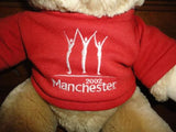 Official 2002 Manchester UK Commonwealth Games BEAR Licensed Foot Dated XVII