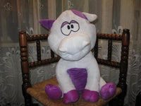 Vintage Walibi Belgium Amusement Park Cow Plush Toy