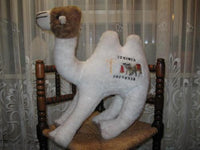 Vintage Tunisia Souvenir Dromedary Camel Plush Toy 50 cm