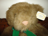 Ganz Heritage TIMOTHY Brown Bear Handcrafted Jumbo 23 inch 1990s Booklet Tag