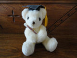 Russ Berrie Graduation Bear Congratulation Diploma & Cap