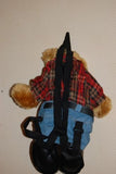 Dutch Holland Bear Backpack Dressed with Jeans and Shirt 18.8 inch