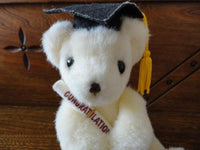 Russ Berrie Graduation Bear Congratulation Diploma & Cap