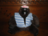 Magogo 1990s Mechanical Dancing Gorilla Ape Sailor Sings Macarena Battery Op