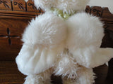 Ganz Pets ROSEWATER Bunny Rabbit Angel Bear Jointed Plush w Tag H5252 Retired