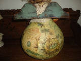 USA Woodstown Whimsies Folk Art GUARDIAN OF HOPE Gourd Doll OOAK 2011