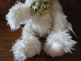 Ganz Pets ROSEWATER Bunny Rabbit Angel Bear Jointed Plush w Tag H5252 Retired