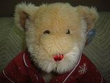 La Senza Silk & Satin Lingerie Christmas Bear Leonardo 16 Inch 2001 Mint