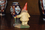 Rien Poortvliet Classic David the Gnome Statue Michael with Flower