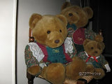 Merison Dutch 3 Vintage Teddy Bears Opa Oma & Baby