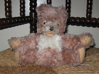 Steiff Original Vintage 1961 Petsy Bear Dralon 6625,03