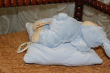 Nicotoy Belgium Baby Boy Bunny on Pillow Music Box Plays Hush Little Baby New