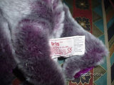 Russ Memories of Love Iris Purple Plush Bear 11 Inch 20841