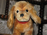 Steiff Germany Cosy Cocker Spaniel Mohair Dog Standing 4273/19 Button Tag