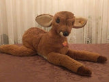 Steiff Forest Animal Molly Reh Deer 104602 0407/60 1991 KFS REINDEER JUMBO