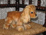 Steiff Germany Cosy Cocker Spaniel Mohair Dog Standing 4273/19 Button Tag