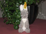 Steiff Manni Hase Rabbit 1503/15 Gray 1984 - 1987 IDS