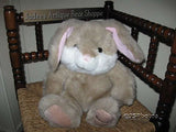 Harrods Knightsbridge UK Brown Easter Bunny Rabbit Plush 16 inch