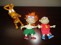 RUGRATS Set of 3 Dolls Chuckie Tommy Spike Mattel Arco Toys