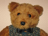 Vintage 70s German Brown Teddy Boy Bear 15 inch