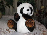 Panda Bear Stuffed Plush Dutch Dinotoys Apeldoorn