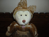 Russ UK 1998 Sample Bear One of a Kind VICTORIAN LADY BEAR Item 4733 12 inch