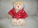 La Senza Silk & Satin Lingerie Christmas Bear Leonardo 16 Inch 2001 Mint