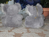 Set of 2 European Koala Bear Couple Plush