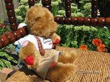 Russ Berrie UK Rufus the Diabetes Bear by Carol Cramer