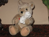 Vintage Dutch Holland Jointed Teddy & Polar Bear