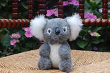 Teddy Hermann Germany GmbH Hirschaid Gray White KOALA Plush Gorgous 6 inch 1980s