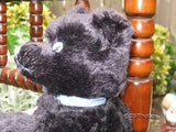 Hermann Shadow Black Blue Mohair Bear 535/1000 11 Inch 1997