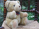 Metro UK Thirsk Beige Bear With Tartan Bow Gold Label