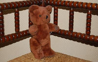 Dark Brown Jointed Teddy Bear Whale SAS 25 CM