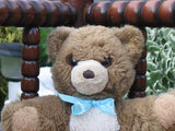 Steiff Cosy Teddy Bear Blue Ribbon 018657 5355/26 1981 -1990 Button Only