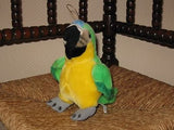 Vintage PIA Holland PARROT Plush Toy