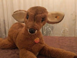 Steiff Forest Animal Molly Reh Deer 104602 0407/60 1991 KFS REINDEER JUMBO