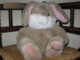 Harrods Knightsbridge UK Brown Easter Bunny Rabbit Plush 16 inch