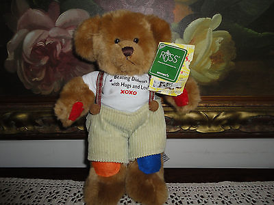 Rufus the sales diabetic teddy bear