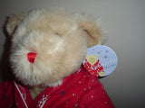 La Senza Silk & Satin Lingerie Christmas Bear Leonardo 16 Inch 2001 Mint